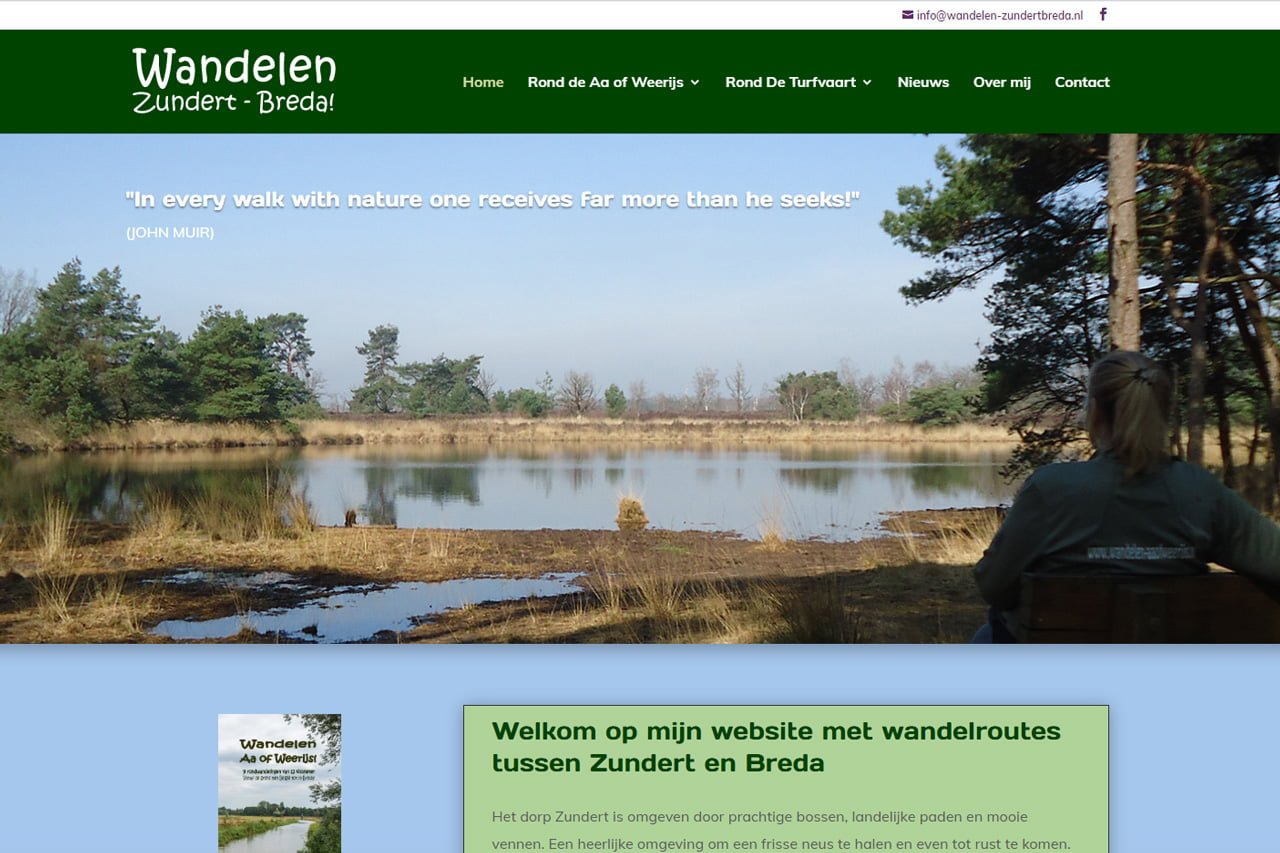Site Wandelen Zundert-Breda
